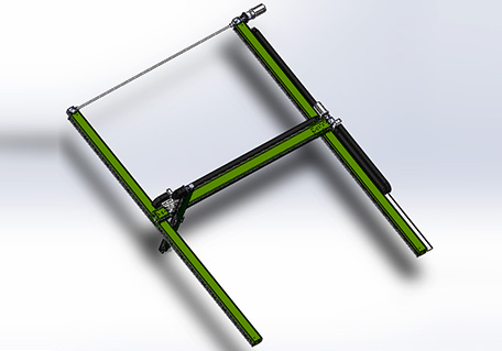 同步帶模組龍門雙軸同動(dòng)（單電機(jī)驅(qū)動(dòng)）